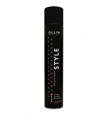 Ollin Professional Style - Лак для волос ультрасильной фиксации 500 мл Ollin Professional (Россия) купить по цене 473 руб.