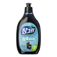 CJ Lion Chamgreen - Средство для мытья посуды овощей и фруктов Древесный уголь 480 мл CJ Lion (Корея) купить по цене 280 руб.