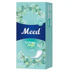 Ежедневные целлюлозные прокладки Normal Soft, 20 шт Meed (Россия) купить по цене 82 руб.
