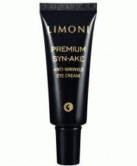 Limoni Premium Syn-Ake Anti-Wrinkle Eye Cream - Антивозрастной крем для век со змеиным ядом 25 мл Limoni (Корея) купить по цене 1 071 руб.