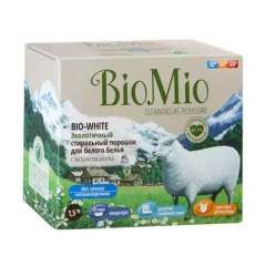 Стиральный порошок для белого белья, 1500 г BioMio (Россия) купить по цене 1 143 руб.