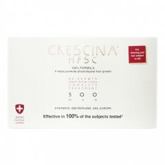 Crescina 500 - Комплект (Лосьон для стимулирования роста волос для мужчин №20 + лосьон против выпадения волос №20) Crescina (Швейцария) купить по цене 20 600 руб.