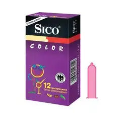 Презервативы  №12 color Sico (Германия) купить по цене 725 руб.