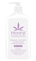 Hempz Blueberry Lavender & Chamomile Herbal Body Moisturizer - Молочко для тела увлажняющее лаванда, ромашка и дикие ягоды 500 мл Hempz (США) купить по цене 2 480 руб.
