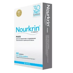 Нуркрин для мужчин 60 таблеток NOURKRIN (Дания) купить по цене 5 813 руб.