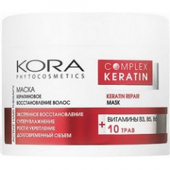 Kora - Маска кератиновое восстановление волос 300 мл Kora (Россия) купить по цене 484 руб.