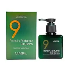 Несмываемый протеиновый бальзам для поврежденных волос 9 Protein Perfume Silk Balm, 180 мл Masil (Корея) купить по цене 1 011 руб.