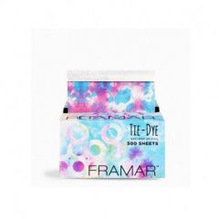 Framar Pop Ups Tie Dye 500 Sheets - Вытяжная фольга с тиснением «Тай-дай» 500 листов 12,5*28 см Framar (Канада) купить по цене 0 руб.
