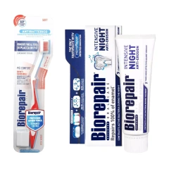 Набор для чувствительных зубов: зубная паста 75 мл + зубная щетка Biorepair (Италия) купить по цене 1 290 руб.