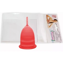 Чаша менструальная "Практик", красная M LilaCup (Россия) купить по цене 979 руб.