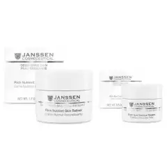 Набор для питания кожи: крем SPF15 50 мл + крем для век 15 мл Janssen Cosmetics (Германия) купить по цене 10 056 руб.