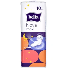 Гигиенические прокладки Nova Maxi, 10 шт Bella (Польша) купить по цене 180 руб.