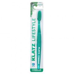 Klatz Health - Щетка зубная для взрослых средняя с зеленым чаем Klatz (Россия) купить по цене 196 руб.