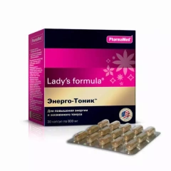 "Энерго-Тоник" капсулы 800 мг №30 Lady's Formula (США) купить по цене 1 125 руб.