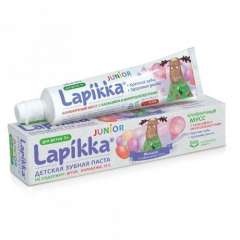 R.O.C.S. Lapikka Junior - Зубная паста Клубничный мусс с кальцием и микроэлементами 74 гр R.O.C.S. (Россия) купить по цене 135 руб.