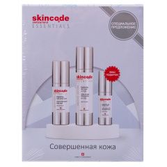 Skincode Alpine White - Подарочный набор "Совершенная кожа" (сыворотка 30 мл, дневной крем 50 мл, крем для контура глаз 15 мл) Skincode (Швейцария) купить по цене 12 900 руб.