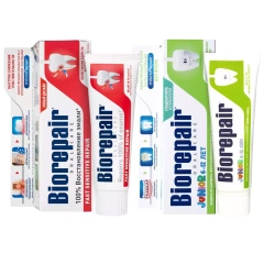 Набор зубных паст для семьи, 2х75 мл Biorepair (Италия) купить по цене 1 349 руб.