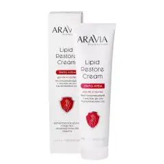 Липо-крем для рук и ногтей восстанавливающий Lipid Restore Cream с маслом ши и д-пантенолом, 100 мл Aravia Professional (Россия) купить по цене 461 руб.