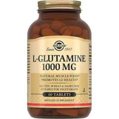 Solgar - L- Глутамин 1000 мг 60 таблеток Solgar (США) купить по цене 1 581 руб.