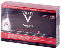 Vichy Dercos Aminexil Intensive 5 - Средство против выпадения волос для мужчин 21 монодоза Vichy (Франция) купить по цене 5 091 руб.