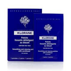 Klorane Eye Care Range - Успокаивающая маска -компресс для контура глаз 7х2 мл Klorane (Франция) купить по цене 1 272 руб.