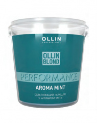 Ollin Blond Performance Aroma Mint -  Осветляющий порошок с ароматом мяты 500 гр Ollin Professional (Россия) купить по цене 589 руб.