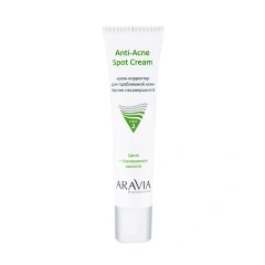 Крем-корректор для проблемной кожи против несовершенств Anti-Acne Spot Cream, 40 мл Aravia Professional (Россия) купить по цене 1 079 руб.
