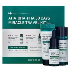 Набор миниатюр 30 Days Miracle Travel Kit для проблемной кожи лица, 3 средства Some By Mi (Корея) купить по цене 2 452 руб.