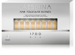 Crescina Follicular Islands 1700 - Лосьон для стимуляции роста волос для мужчин 10*3,5 мл Crescina (Швейцария) купить по цене 9 800 руб.