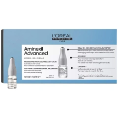 Программа Aminexil Advanced от выпадения волос, 10 ампул х 6 мл L'Oreal Professionnel (Франция) купить по цене 4 080 руб.