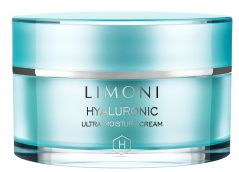Limoni Hyaluronic Ultra Moisture Cream - Ультраувлажняющий крем для лица с гиалуроновой кислотой 50 мл Limoni (Корея) купить по цене 1 576 руб.