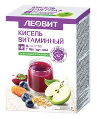 Леовит БиоИнновации - Кисель Витаминный для глаз с лютеином 5 пакетов по 18 гр Леовит (Россия) купить по цене 195 руб.