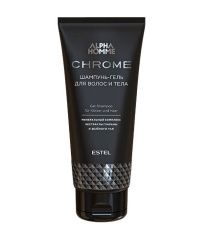 Estel Alpha Homme Chrome - Шампунь-гель для волос и тела 200 мл Estel Professional (Россия) купить по цене 718 руб.