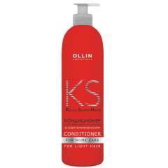 Ollin Professional Keratine System Home - Кондиционер для домашнего ухода за осветлёнными волосами 250 мл Ollin Professional (Россия) купить по цене 721 руб.