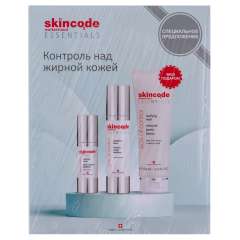 Skincode S.0.S Oil Control - Подарочный набор "Контроль над жирной кожей" (очищающее средство 125 мл, сыворотка 30 мл, лосьон 50 мл) Skincode (Швейцария) купить по цене 9 984 руб.