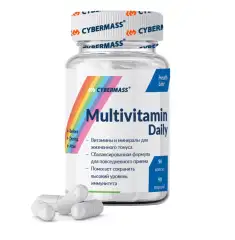 Витаминно-минеральный комплекс Multivitamin Daily, 90 капсул CyberMass (Россия) купить по цене 577 руб.