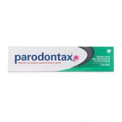 Зубная паста с фтором, 50 мл Parodontax (Словакия) купить по цене 260 руб.