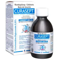 Ополаскиватель хлоргексидин диглюконат 0,20%, 200 мл Curasept (Италия) купить по цене 1 391 руб.