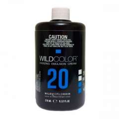 Wild Color Oxidizing Emulsion Cream OXI 6% 20 Vol. - Крем-эмульсия окисляющая для краски 270 мл Wildcolor (Италия) купить по цене 410 руб.