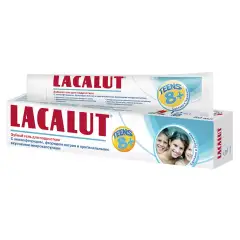 Зубная паста Тинс зубной гель 8+ 50 мл Lacalut (Германия) купить по цене 359 руб.