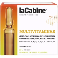 Концентрированная сыворотка в ампулах с 11 витаминами, 10*2 мл La Cabine (Испания) купить по цене 2 808 руб.