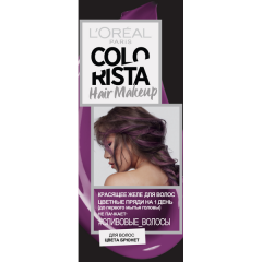 L'Oreal Colorista Hair Make Up - Красящее желе для волос сливовые волосы 30 мл L'Oreal Paris (Франция) купить по цене 650 руб.