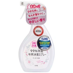 Cпрей для ткани дезодорирующий с антибактериальным эффектом с цветочным ароматом, 380 мл Funs (Япония) купить по цене 860 руб.