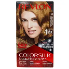 Набор для окрашивания волос в домашних условиях: крем-активатор + краситель + бальзам 57 Очень светлый золотой коричневый Revlon Professional (Испания) купить по цене 459 руб.