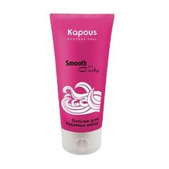 Kapous Professional Smooth and Curly - Бальзам для кудрявых волос 300 мл Kapous Professional (Россия) купить по цене 299 руб.