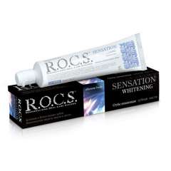 R.O.C.S - Зубная паста "Сенсационное отбеливание" 74 гр. R.O.C.S. (Россия) купить по цене 521 руб.