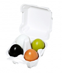 Holika Holika Egg Soap Special Set - Набор мыло уголь+глина+зеленый чай+белок яйца «Эгг Соап» 50г+50г+50г+50г Holika Holika (Корея) купить по цене 1 490 руб.
