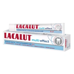 Зубная паста Мульти-эффект 75 мл Lacalut (Германия) купить по цене 365 руб.