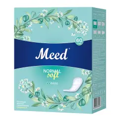 Ежедневные целлюлозные прокладки Normal Soft, 60 шт Meed (Россия) купить по цене 188 руб.