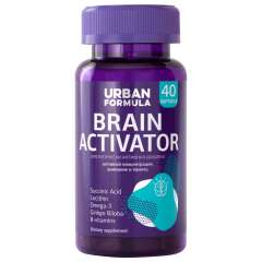 Urban Formula Brain Activator FocusBrainer - Комплекс для концентрации, внимания и памяти «ФокусБрейнер» 40 капсул Urban Formula (Россия) купить по цене 931 руб.
